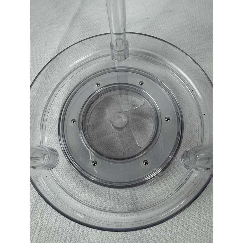 Clear Acrylic‎ Two-tiered Rotating Multi-use Organizer